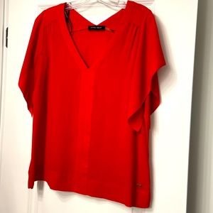 Red sheer Top very dressy!